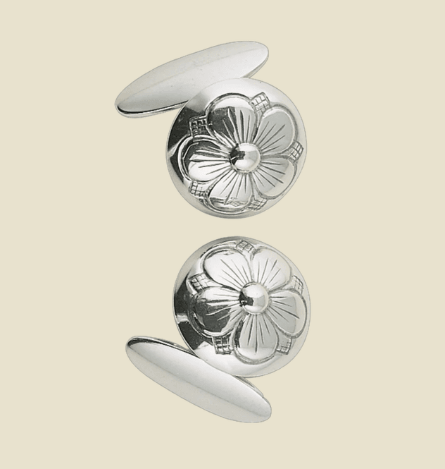 Hovedbilde Mansjettknappar, oksidert