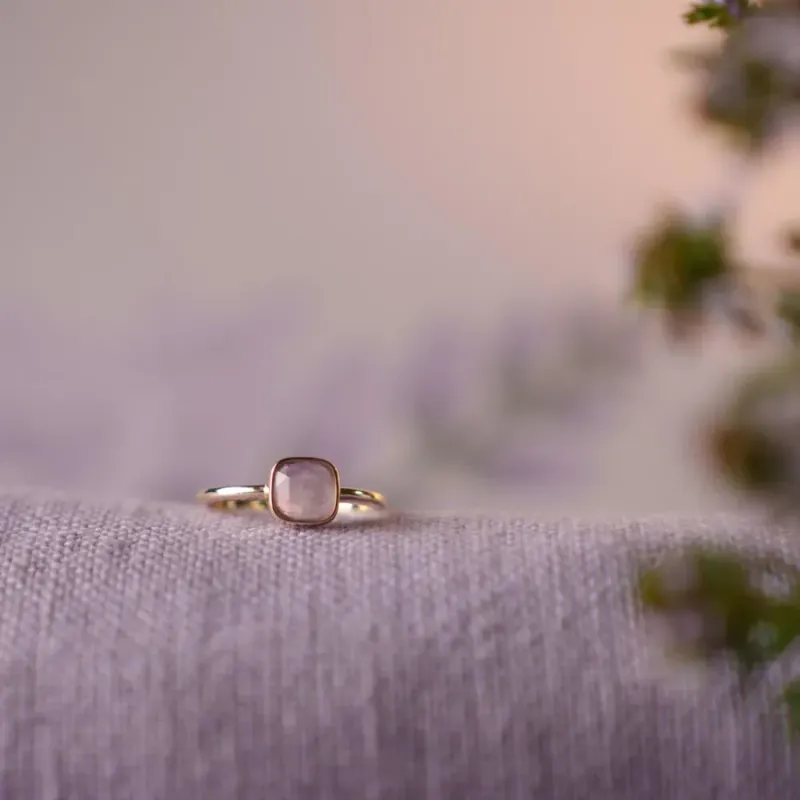 Ring i sølv med ametyst RO