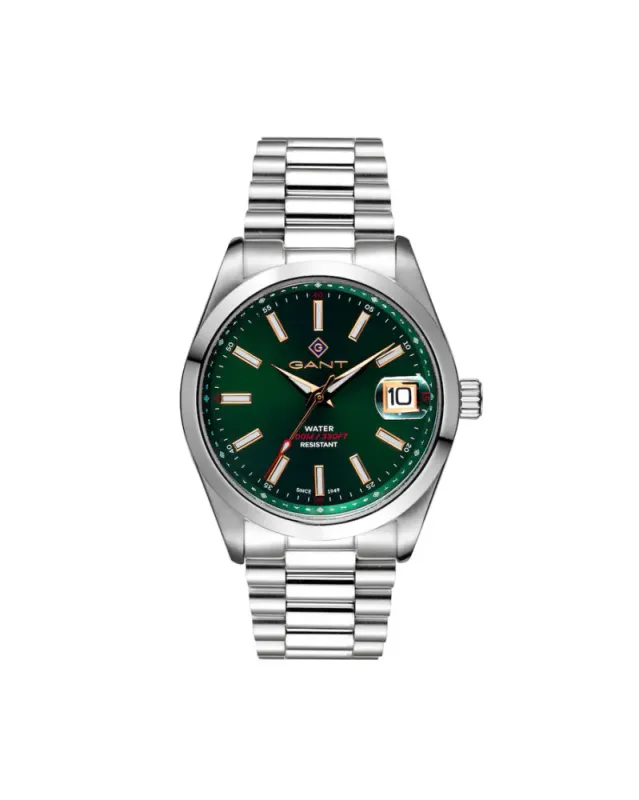 Eastham Gent Stål / Grønn 42mm