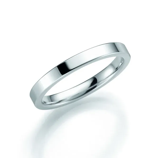 Hovedbilde GD300H3 - Hvitt gull giftering 3 mm