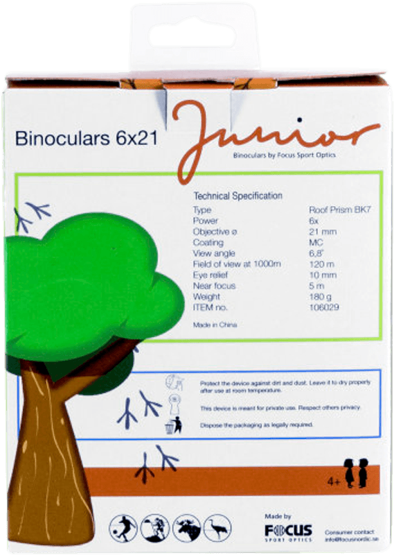 Focus Junior 6x21 Green/Orange