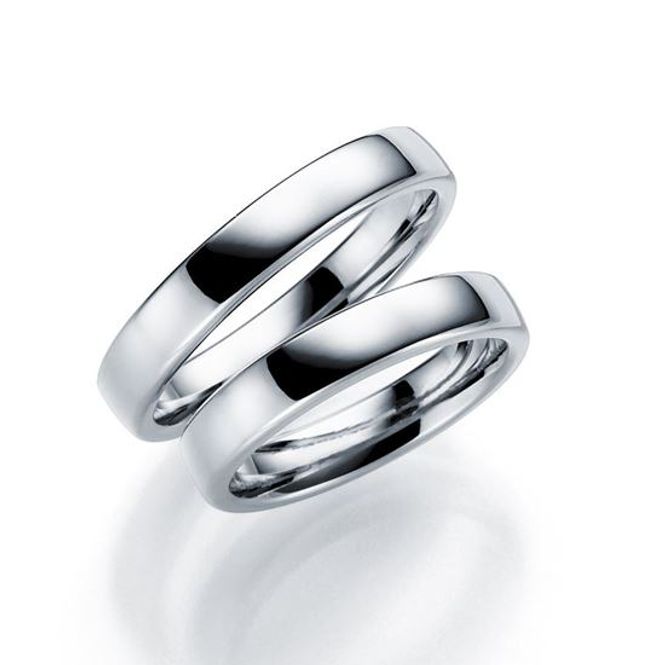 Hovedbilde GD200H4 - Hvitt gull giftering. 4 mm