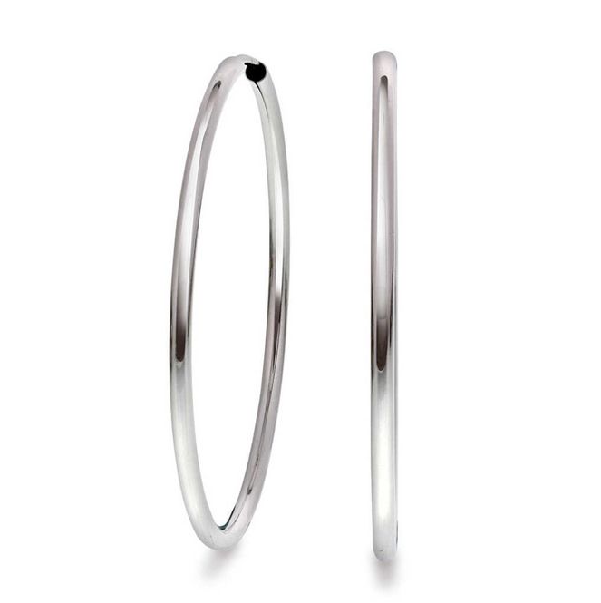 Hovedbilde Øreringer i hvittgull