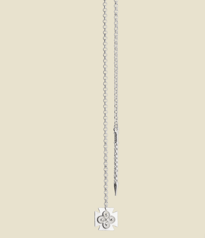 Kjede Rogaland 1,1m med spyd og lauv 